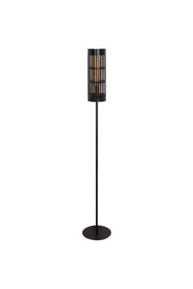 Freelight Scarico S2311B zwarte vloerlamp