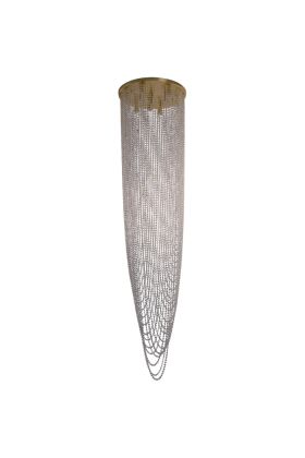 Searchlight Swoop 10883-10SB hanglamp voor de vide